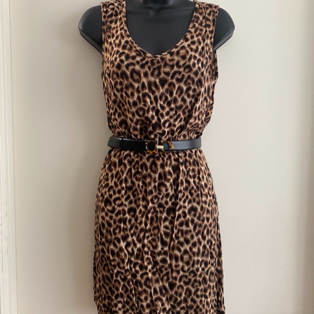 Lucky Brand Leopard Print Dress